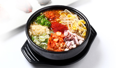 김치오징어콩나물국밥